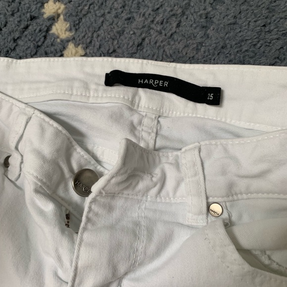 Harper White Skinny Jeans - Picture 2 of 4